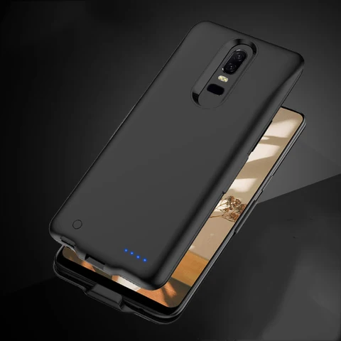 Чехол для аккумулятора Xiaomi PocoPhone F1, внешний аккумулятор с зажимом, резервная зарядка, чехол для аккумулятора PocoPhone F1, чехол с зарядным устройством