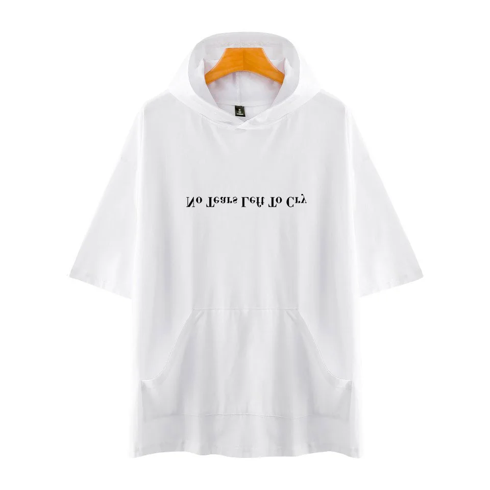 Футболка Мужская/женская с капюшоном Повседневная модная рубашка надписью No Tear