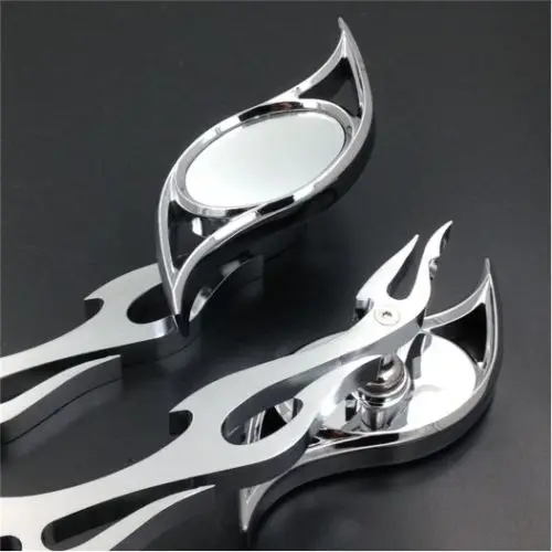 Мини зеркала заднего вида для мотоцикла Chrome Harley Dyna Electra Glide мягкий Толстый мальчик