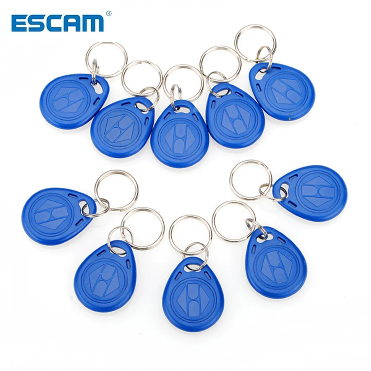 ESCAM 1 шт. 125 кГц RFID проксимити-идентификатор Токен-бирка брелки для ключей брелок