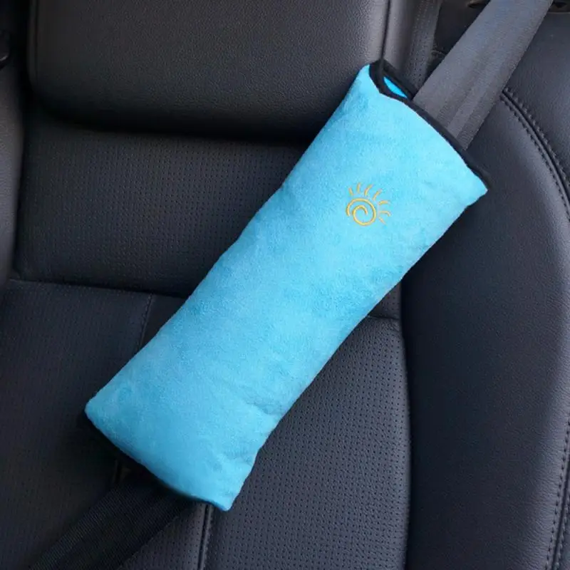 

Universal Baby Pillow Car Safety Belt Shoulder Soft Headrest Cushion Pillow Protector Baby Playpens Interior Accessories