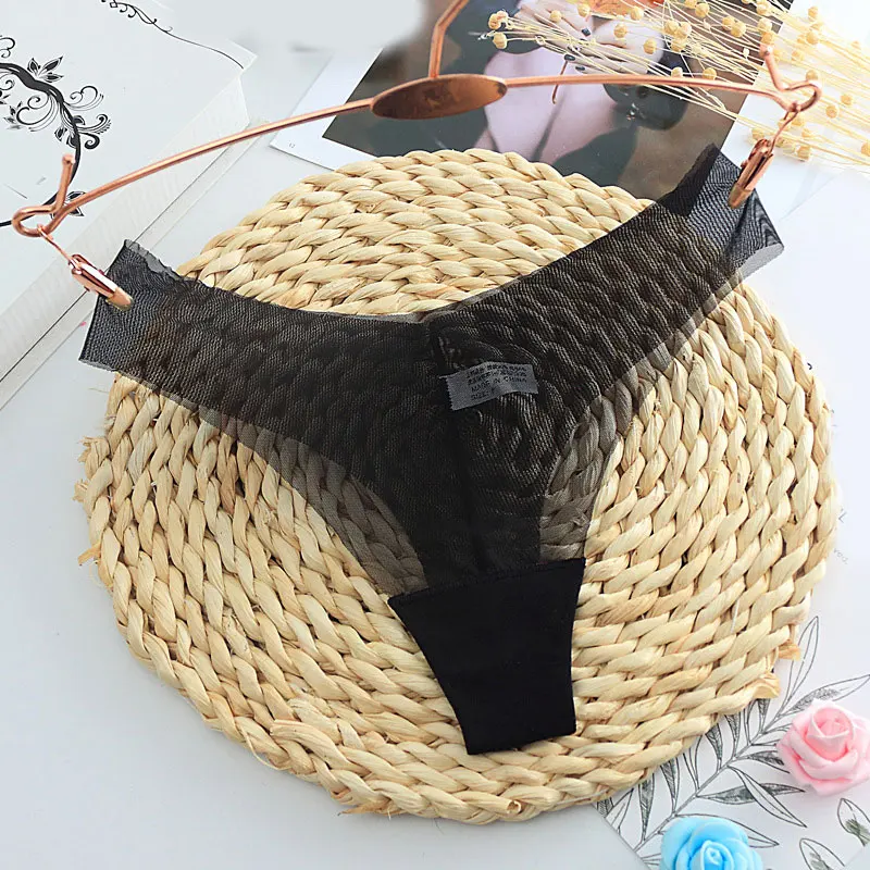 

2020 New Sexy Panties women Underwear Super Transparent Seamless Thong G String Lace Underwear Women Briefs Panties
