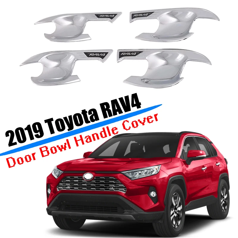 Автомобильные аксессуары для Toyota RAV4 RAV 4 RAV-4 2019 2020 внешняя крышка дверной ручки
