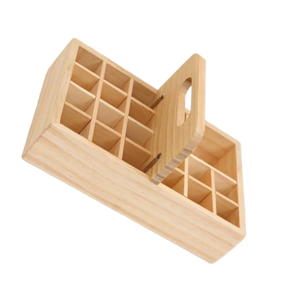 

1 шт., деревянный ручной контейнер для хранения косметики