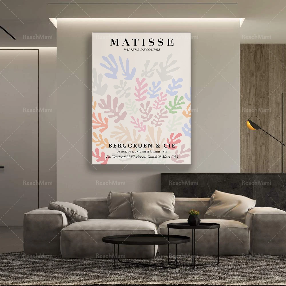 

Matisse Cutouts Exhibition Poster, Printable Wall Art, Henri Matisse The Sheaf Print, Vintage Print, Printable Art, Wall Art