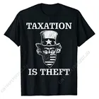 Футболка с надписью tax Is Theft