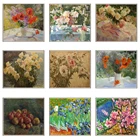 Красочные цветы и плакат растений Печать холст Картина Wall Art Гостиная украшение дома