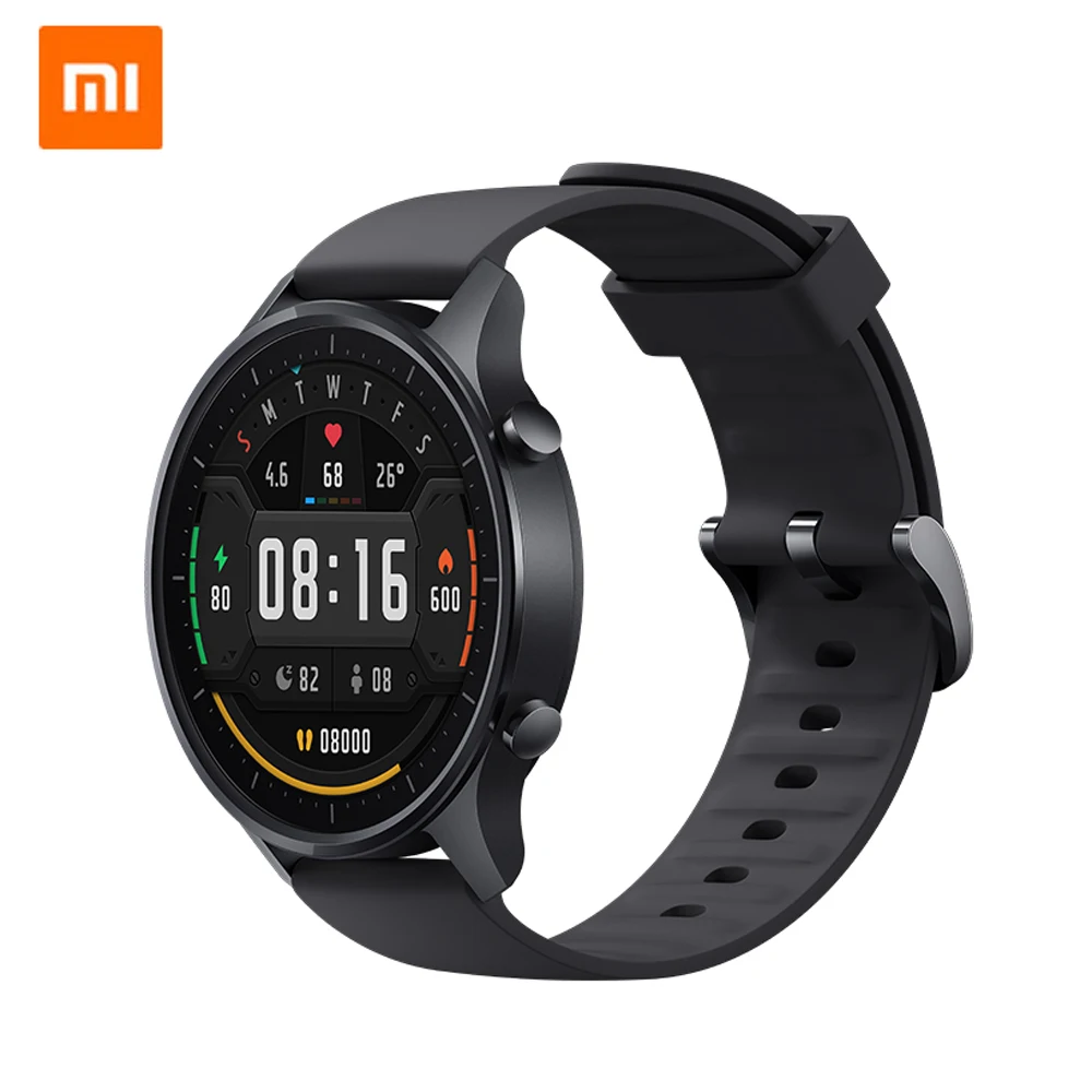 Оригинальный цветной GPS фитнес трекер Xiaomi NFC 1 39 ''AMOLED 5ATM водонепроницаемый