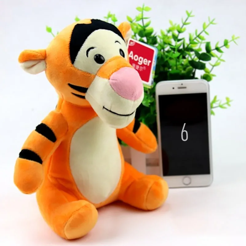 

Disney Tigger 23cm Cartoon Stuffed Animals Plush Toys Winnie The Pooh Dolls Christmas Gifts For Kids Movies And Tv Anime Plushie