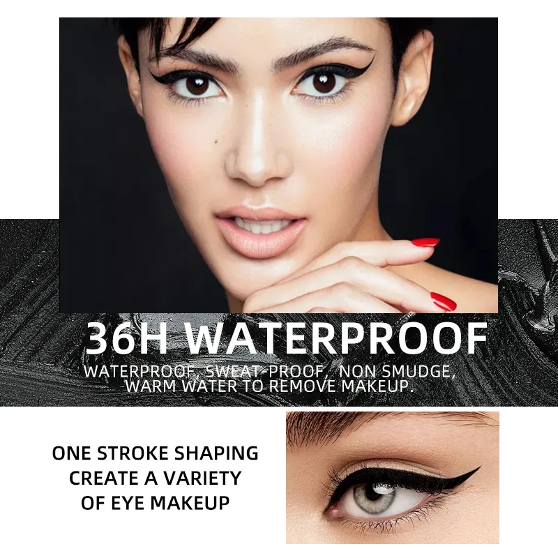 4D Fiber Professional Mascara Long Eyelash Silicone Brush Curving Lengthening Waterproof Longlasting Makeup Eye Cosmetic |