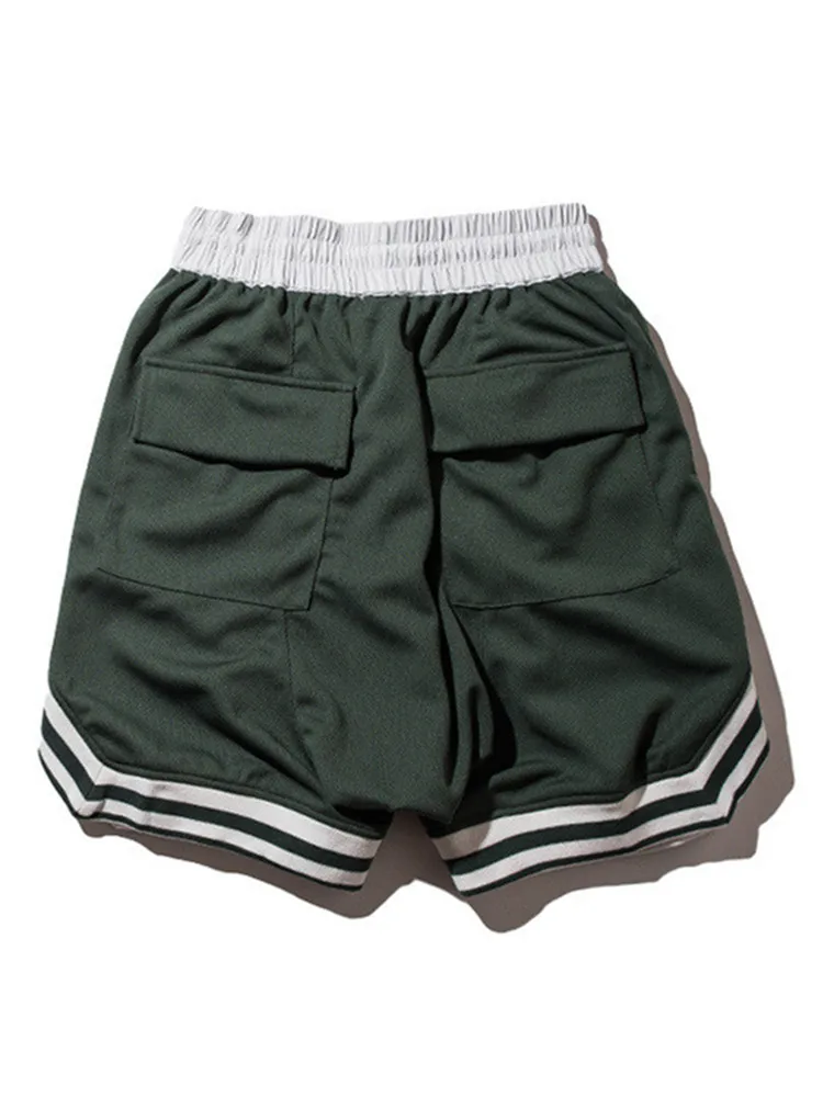 Популярные брендовые шорты в стиле хип хоп мужские свободные спортивные