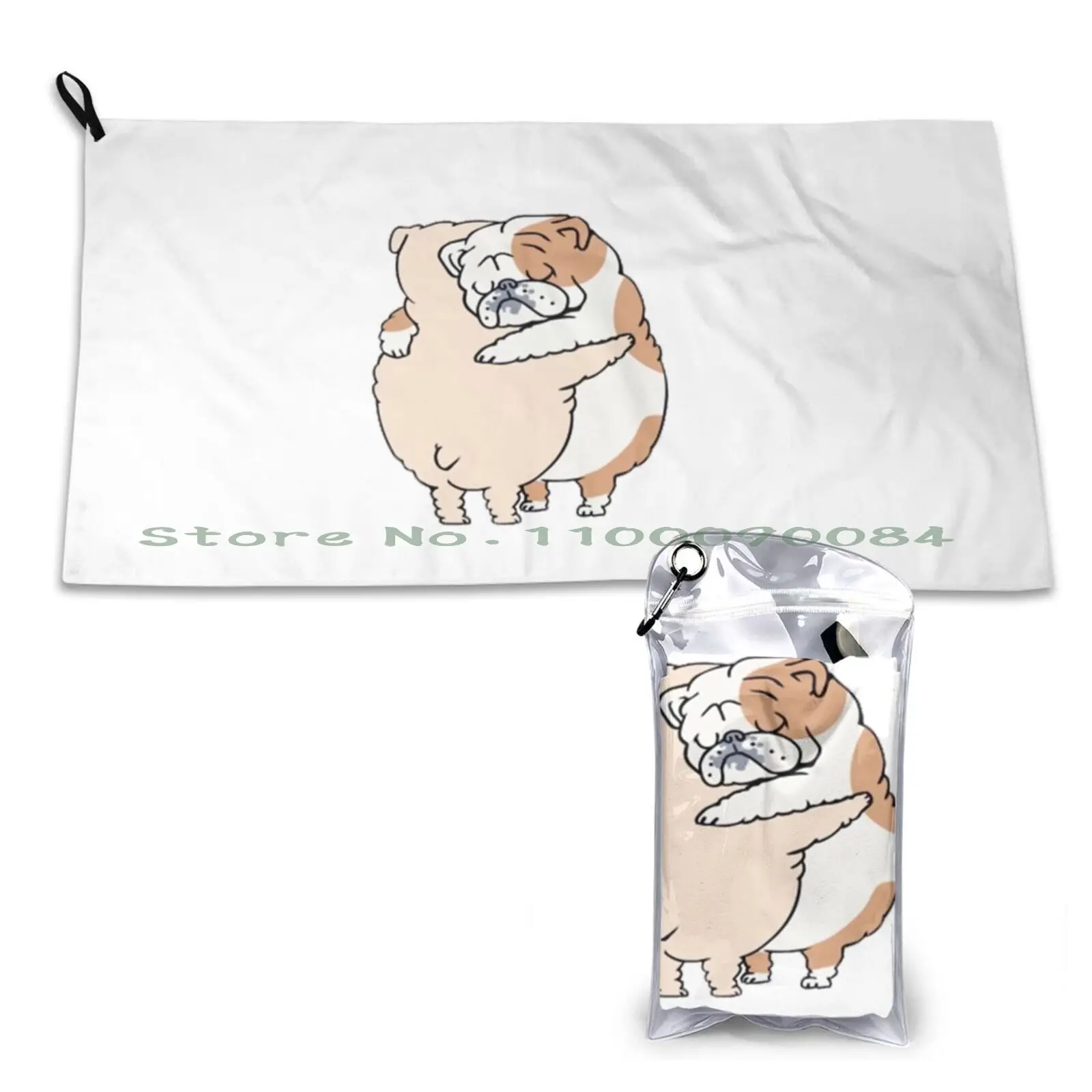 Милый подарок с английским бульдогом для мамы папы женщины и мужчины