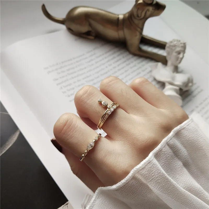 INZATT Real 925 Sterling Silver Bohemia Unique Style Zircon Openwork Ring Fine Jewelry For Fashion Women Party Punk Accessories | Украшения