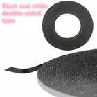 Черно-белая двусторонняя клейкая лента, 50 м, для ремонта сотовых телефонов, ЖК-экранов, Прямая поставка, 123 мм.