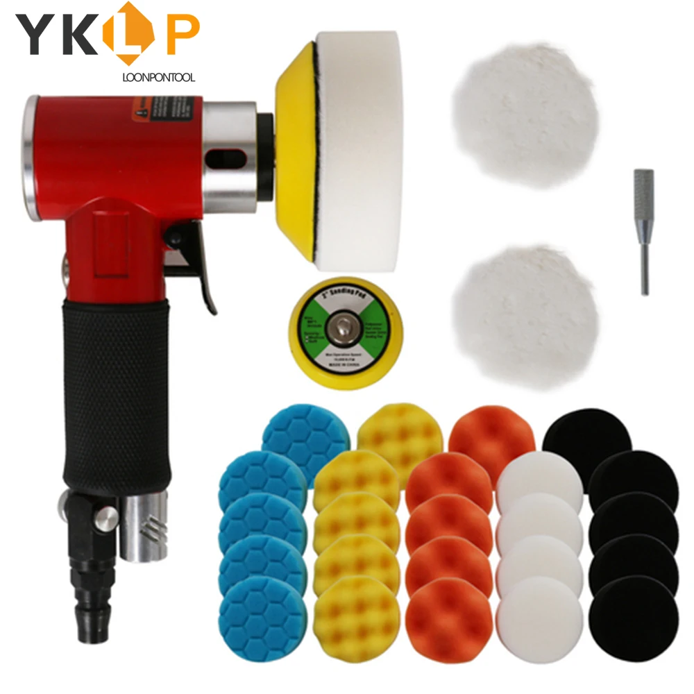 2 дюйма 3 мини пневматический шлифовальный станок комплект буфера эксцентриковый