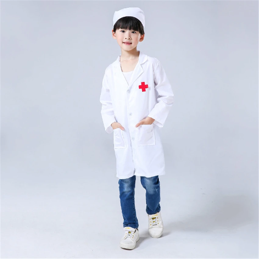 Детская униформа для косплея на Хэллоуин хирургическая форма маленьких девочек