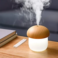 asxion mini humidifier aroma diffuser for home baby car air humidifier 250ml cute mushroom mist humidifier with night lights