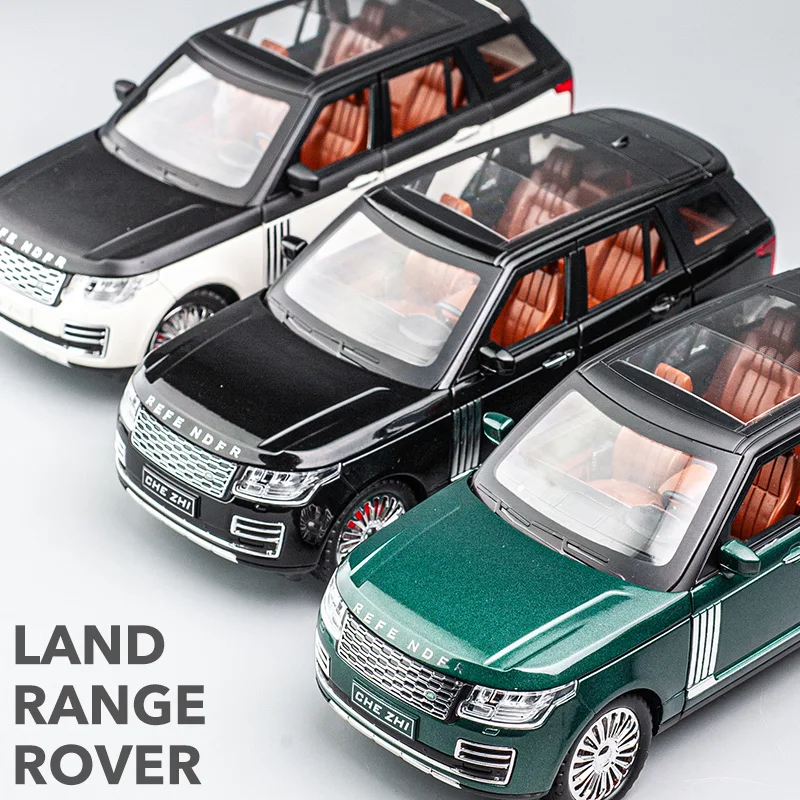 1:24 Land Rover Range Модель автомобиля Suv имитация звука светильник коллекция