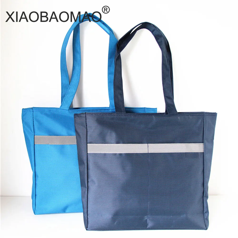 

Портфель XIAOBAOMAO большой вместимости, деловая Водонепроницаемая Холщовая Сумка-органайзер для файлов, сумка на молнии для документов
