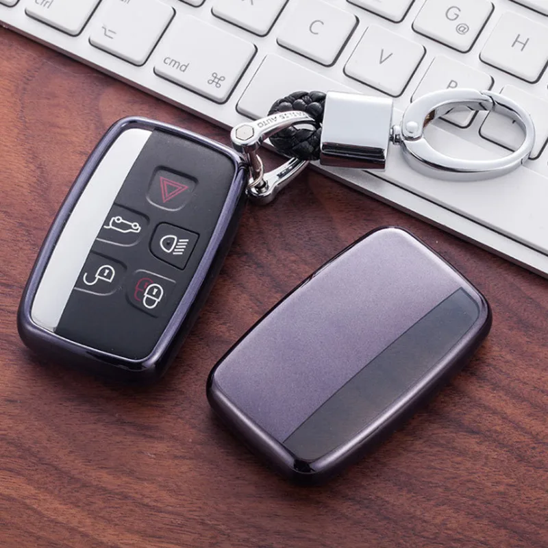 Мягкий чехол для ключей автомобиля из ТПУ для Land Rover A9 Range Rover Sport Evoque Freelander 2 Jaguar XE XJ XJL XF C-X16 V12 гитара F X Typ