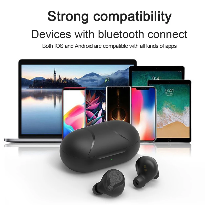 TS40 наушники вкладыши TWS с Беспроводной Автоматическое Сопряжение по Bluetooth 5 0