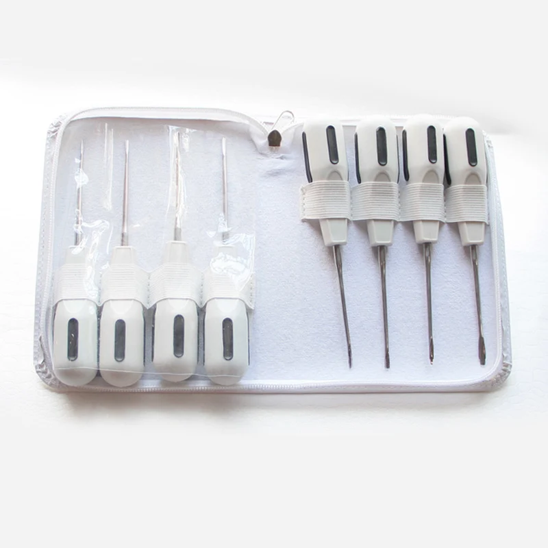 8 шт. стоматологические ЛИФТЫ из нержавеющей стали с пластиковой