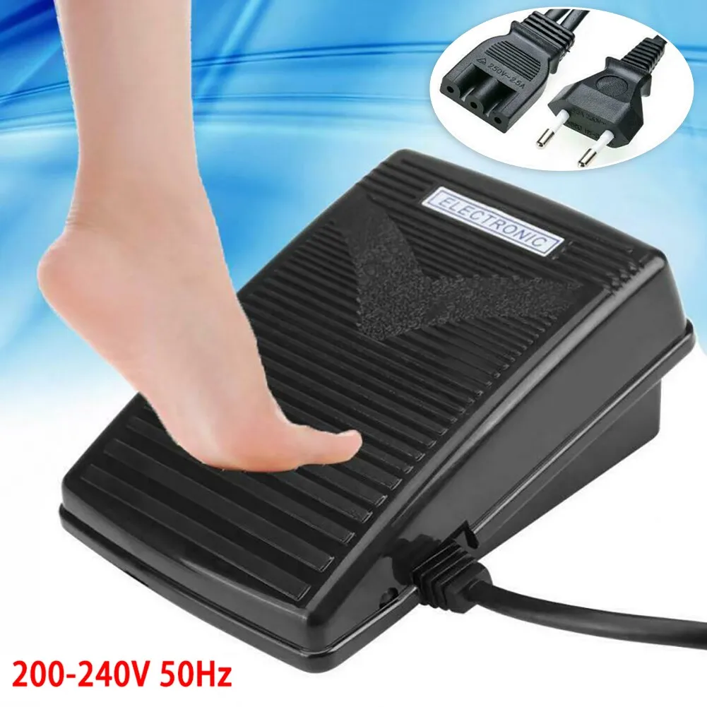 

For SINGER-Janome Sewing Machine Foot Control Pedal 200-240V 50Hz & Power Cord Multi-function Sewing Machine Foot Controller