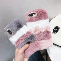 for samsung galaxy note 20 s30 ultra s20 fe s21 plus a02s a42 5g a51 a71 a50 a70 a21s cute warm fluffy plush soft tpu phone case