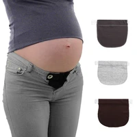 pregnant women pregnancy adjustable maternity waistband elastic extender soft pants belt extension buckle button lengthening
