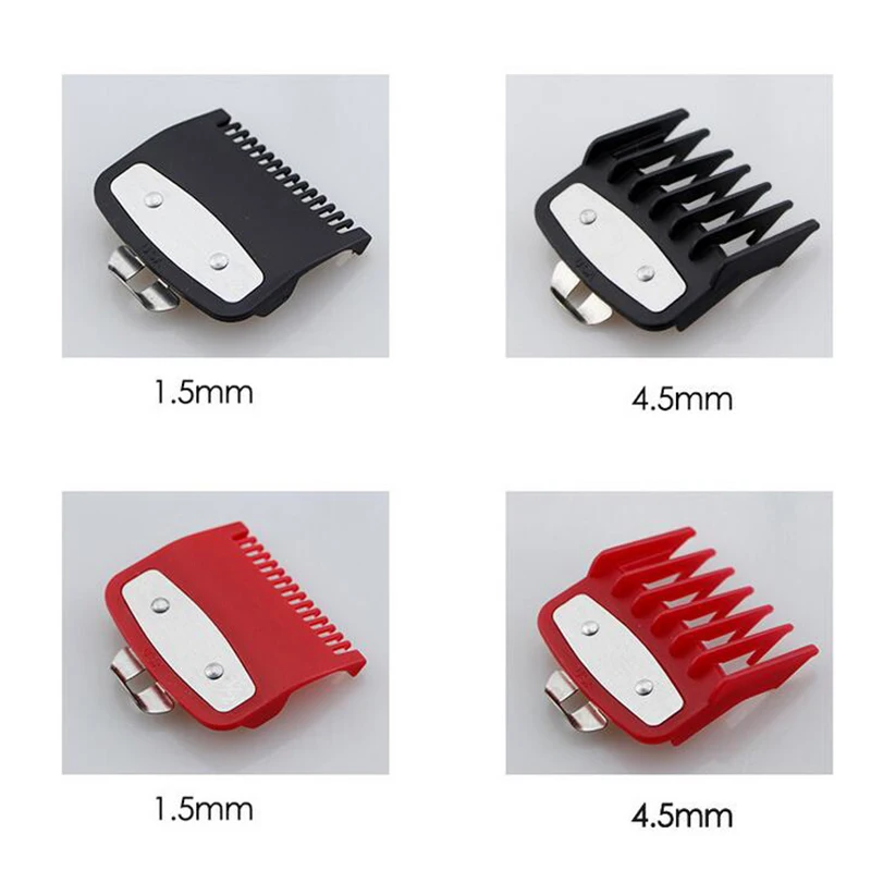 

2PCS/Set Hair Clipper Combs Guide Kit Hair Trimmer Guards Attachments 1.5MM/4.5MM for WAHL Hair Clipper