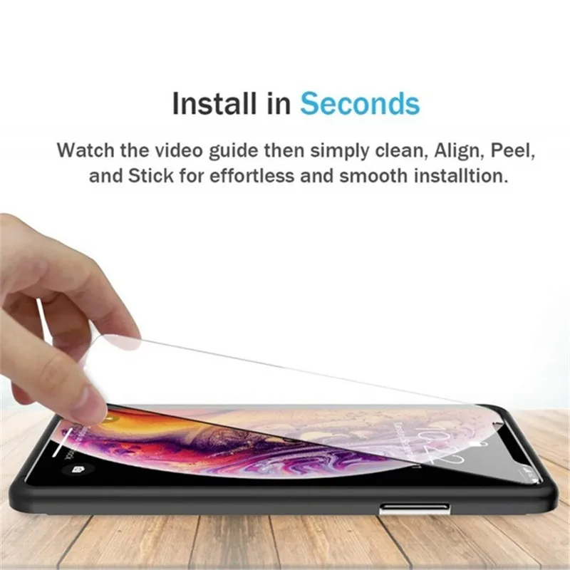 Подлинное HD Защитное стекло для Apple IPhone 11 Pro 11pro Max Закаленное стекло Защитная пленка для экрана на I Phone XR X XS Max 9H