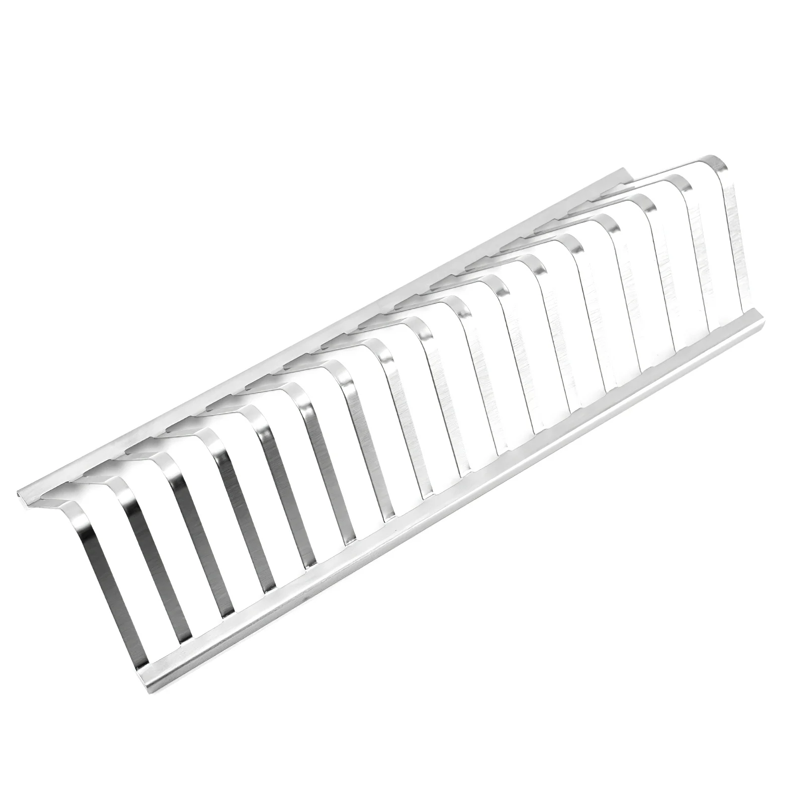 Barbecue Grill 430 Stainless Steel BBQ Stand 12 Inch Rack Portable Holder Durable Accessories With 16 Slot | Спорт и развлечения