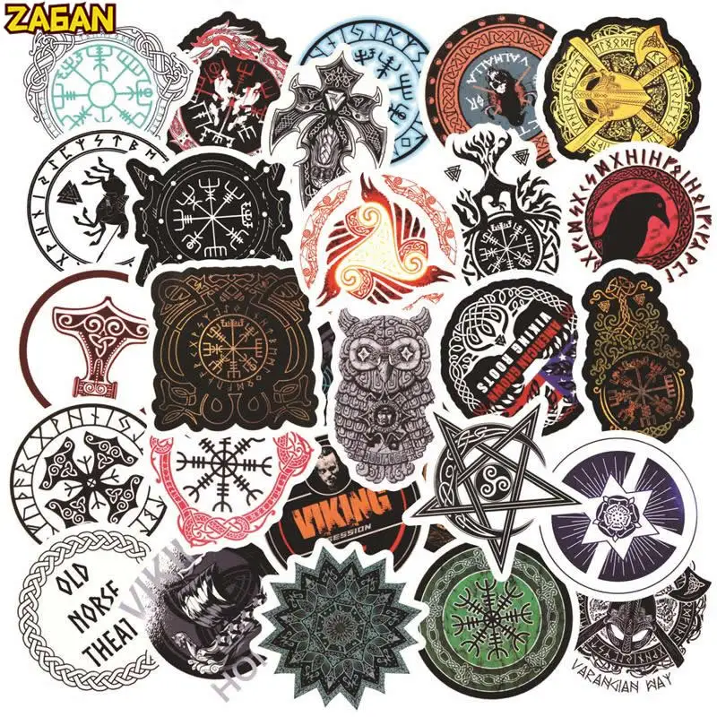 Классные Ретро тотемные наклейки для багажа скрапбук гитара автомобиль