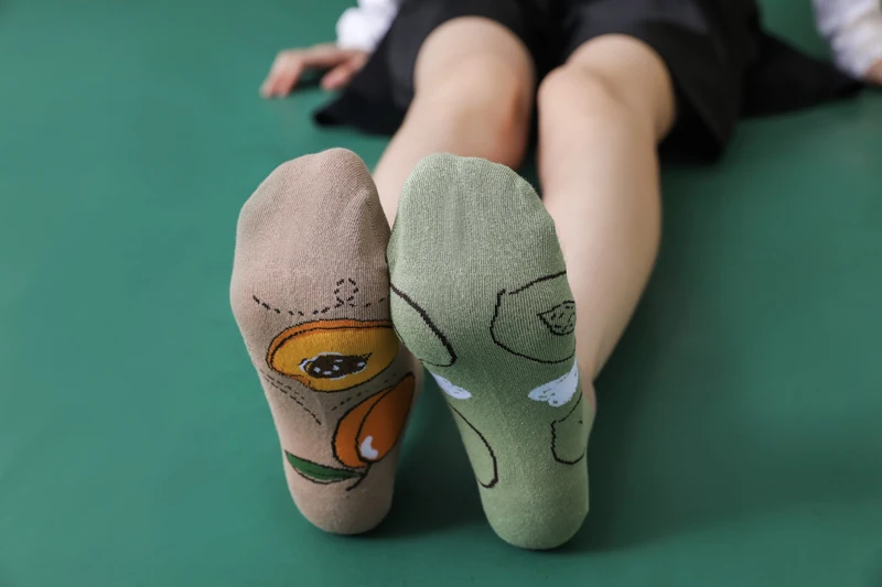 Новые носки Оригинальные Осенние тонкие корейские милые Мультяшные японские