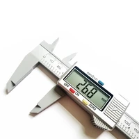 150mm 6inch micrometer digital vernier calipers plastic bore gauge measuring tool led electronic inside external instruments