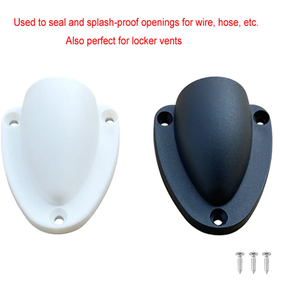 2X нейлоновая проволочная кабельная Крышка вентиляционного отверстия ракушка