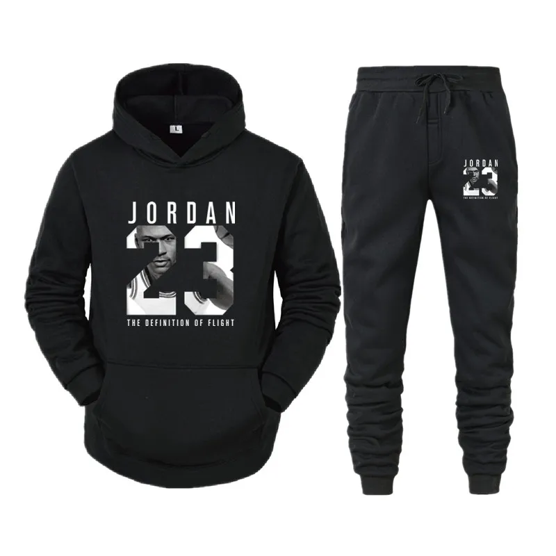 

Spring new men's and women's casual suits brand printed Hoodie + pants two piece men's and women's casual sports Hoodie set