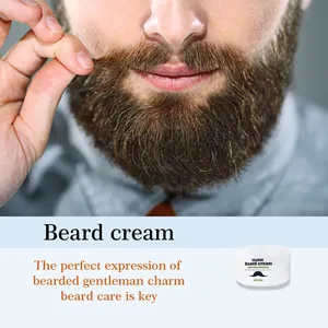 Бальзам для ухода за бородой для мужчин, набор с восковой крем маслом для роста бороды, органический воск для усов для мужчин, для гладкого роста бороды