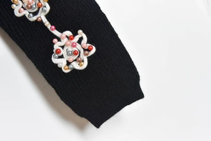 

2020 autumn winter pullover loose languid lazy web celebrity sweater small fresh sweet long sleeve blouse white knitted sweater