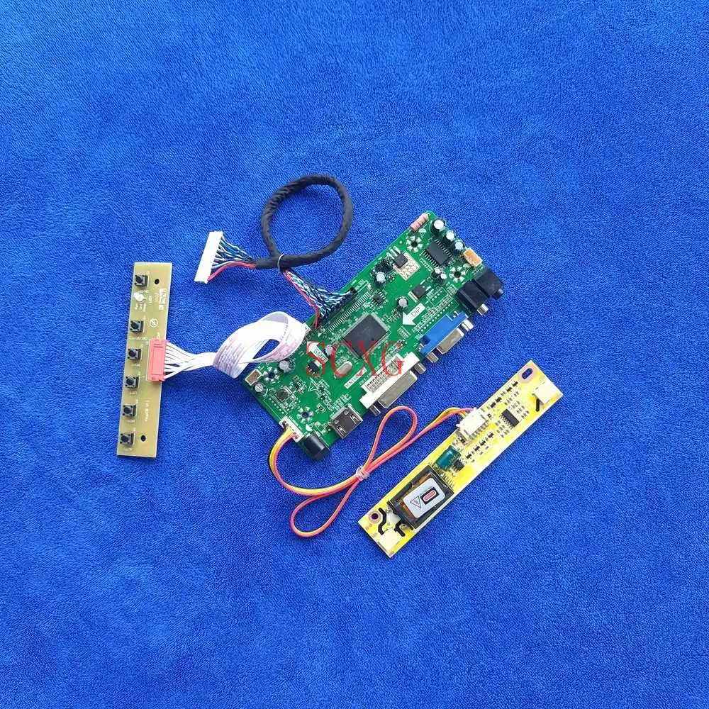 

VGA DVI HDMI-compatible M.NT68676 Drive Controller Board Fit M190A1/M190MWW3/M190MWW4 1440*900 Kit LCD Screen LVDS 30-Pin 2CCFL
