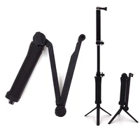 3 way grip waterproof monopod selfie stick folding tripod stand portable for gopro hero 8 7 6 5 yi 4k sjcam eken accessory