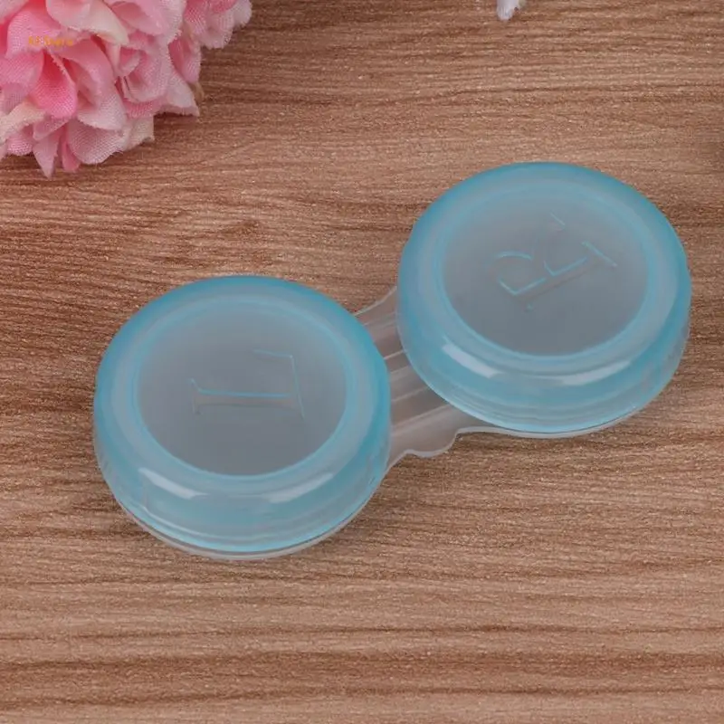 

Lens Box Mini Random Plastic Soaking Portable Travel Contact Storage Case Holder