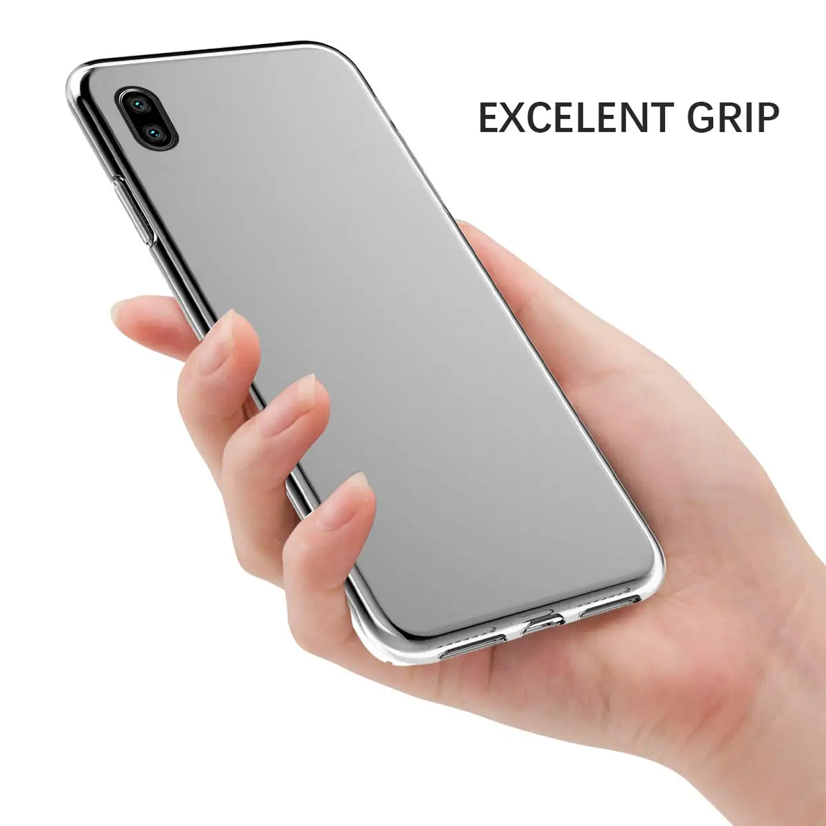 Прозрачные силиконовые чехлы для мобильных телефонов Xiaomi Redmi 7A на заднюю панель