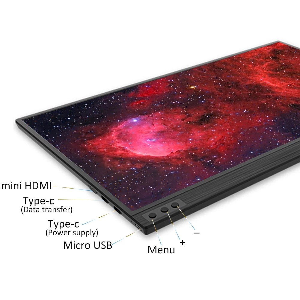 Аккумулятор встроенный 15 6 дюймовый портативный монитор 5 В 2 А игровой type c для PS4