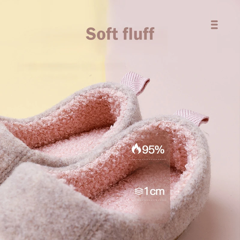 Домашние тапочки для мужчин и женщин теплая обувь в японском стиле на толстой