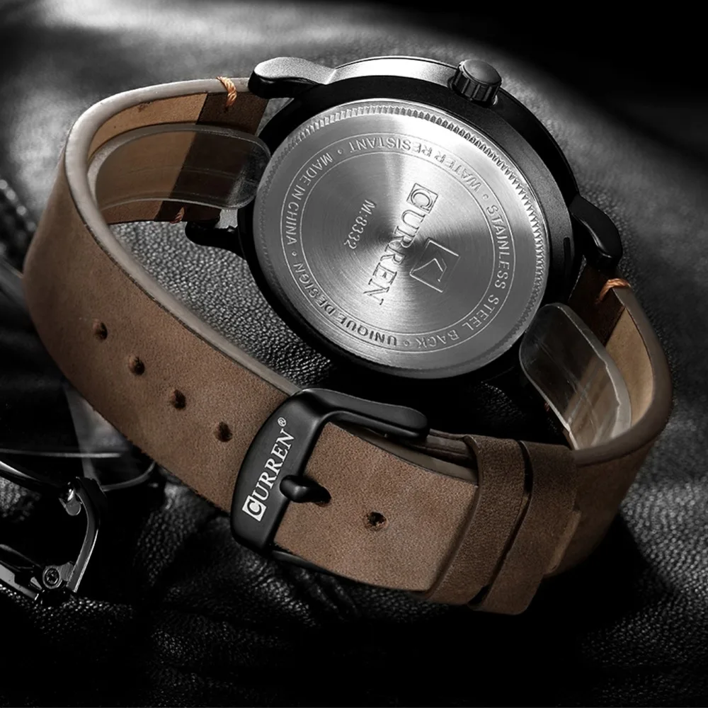 

Simple Fashion Analog Quartz Mens Watches Casual Business Leather Wristwatch Male Clock Classic Men's Watch erkek saati
