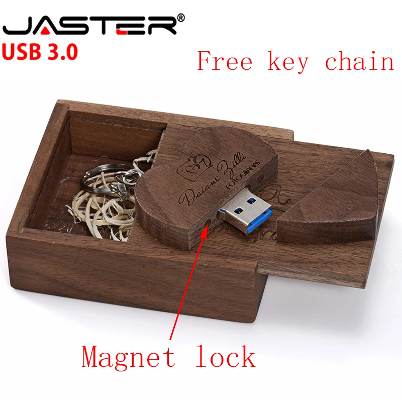 USB-флеш-накопитель JASTER в деревянной коробке 8-64 Гб | Компьютеры и офис