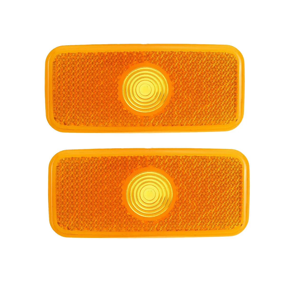 

2x FOR FORD TRANSIT MK6 MK7 00-2014 Side Marker Light Amber Lamp Reflector Lens
