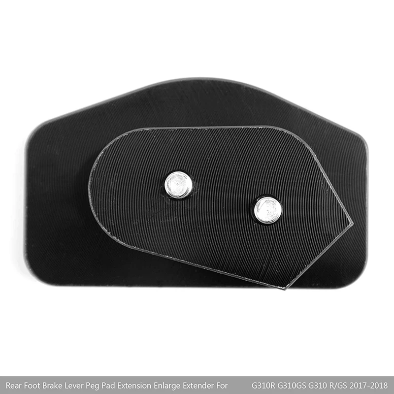 

Rear Foot Brake Lever Peg Pad Enlarge Extender for -BMW G310R G310GS 2017-2018