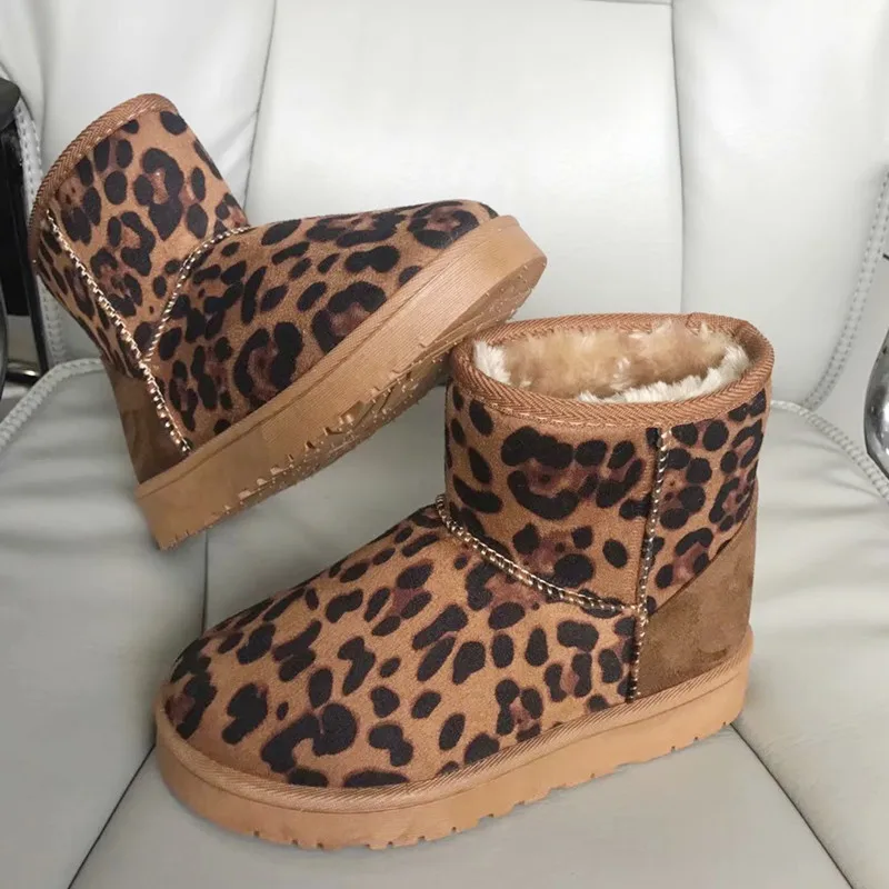 Лидер продаж женские зимние ботинки ботильоны из натуральной кожи теплые